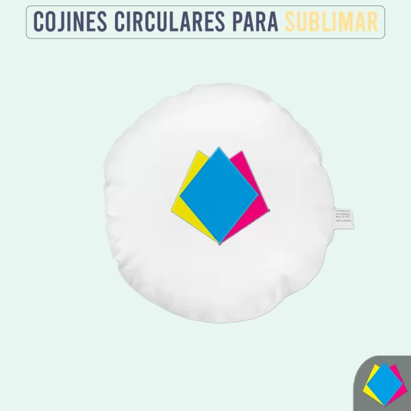 Cojines Circulares para Sublimar 1